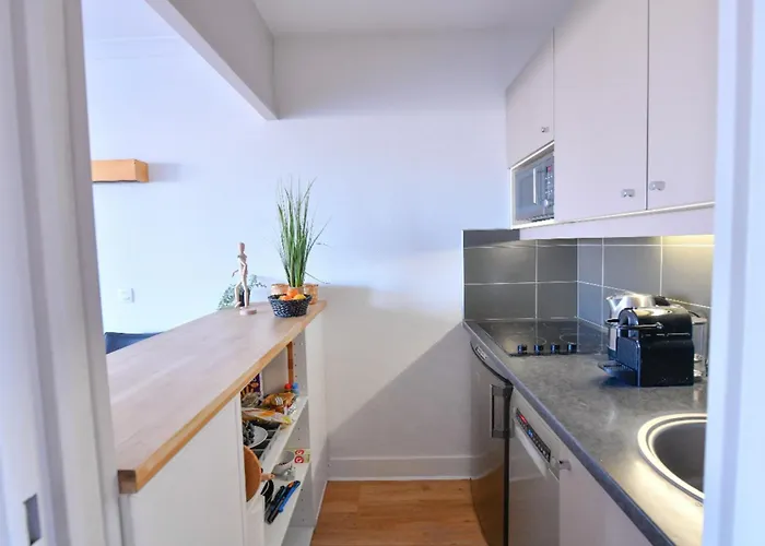 Apartamento Bright With Balcony At Buttes Chaumont